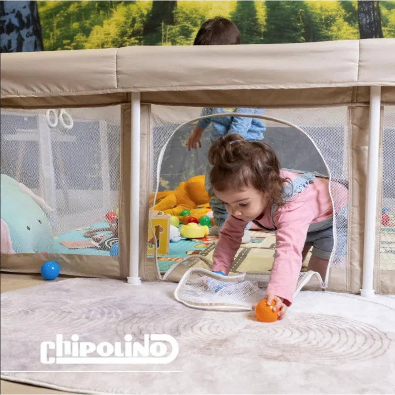 CHIPOLINO VRTIC/IGRAONICA LAGUNA BEIGE KOILA0252BE 180X200 CM 