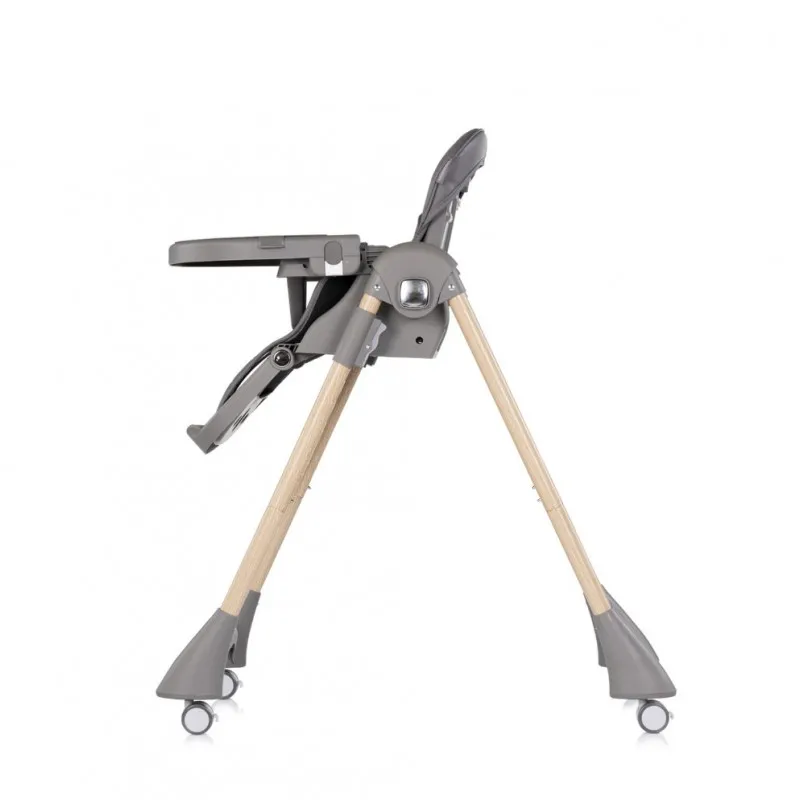 CHIPOLINO STOLICA ZA HRANJENJE CANDY SHOP CHARCOAL STHCS02601CH