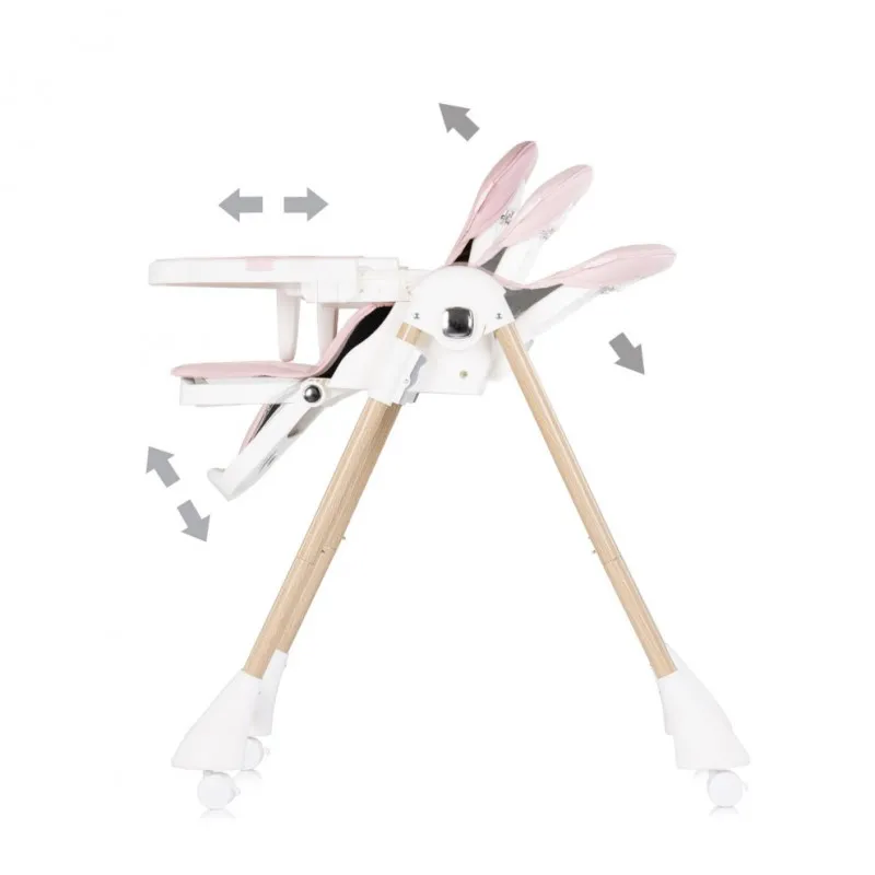 CHIPOLINO STOLICA ZA HRANJENJE CANDY SHOP POWDER PINK STHCS02606PP 