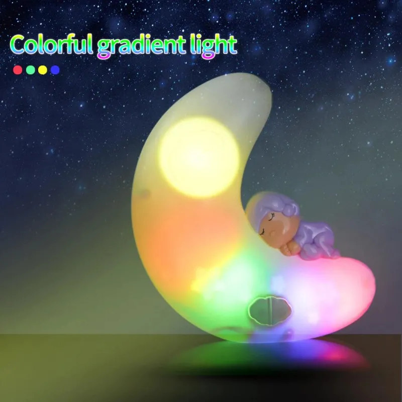 CHIPOLINO MULTIFUNKCIONALNA NOCNA LAMPA MOON PINK KAYLAMP25KA33P