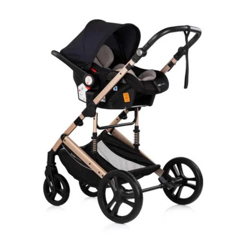 CHIPOLINO KOLICA AMORE NOIR KKAM02601NO I AUTOSJEDALICA AMORE NOIR STKAM02601NO