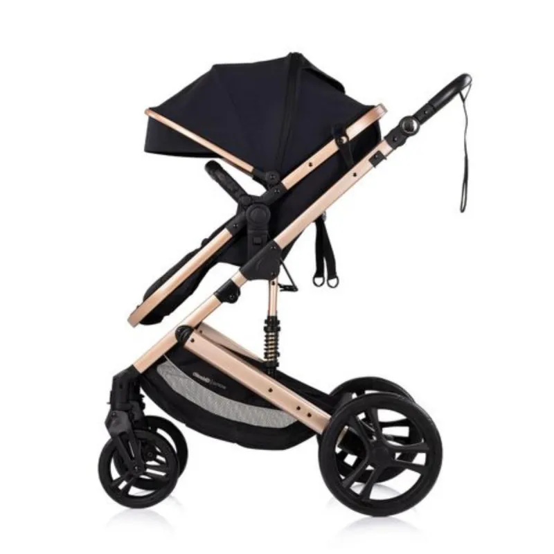 CHIPOLINO KOLICA AMORE NOIR KKAM02601NO I AUTOSJEDALICA AMORE NOIR STKAM02601NO
