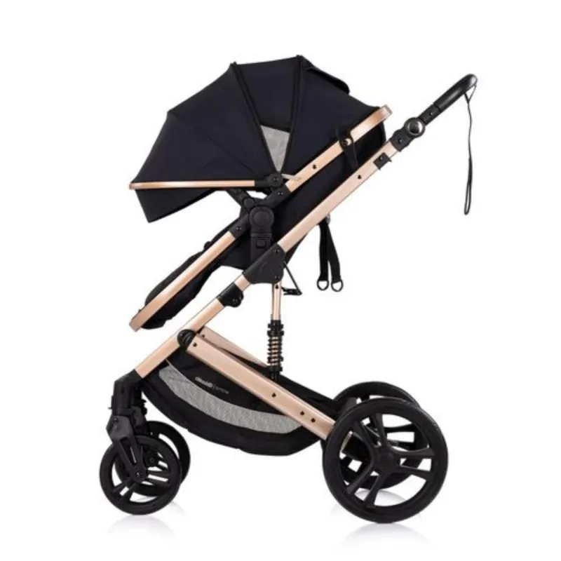 CHIPOLINO KOLICA AMORE NOIR KKAM02601NO I AUTOSJEDALICA AMORE NOIR STKAM02601NO