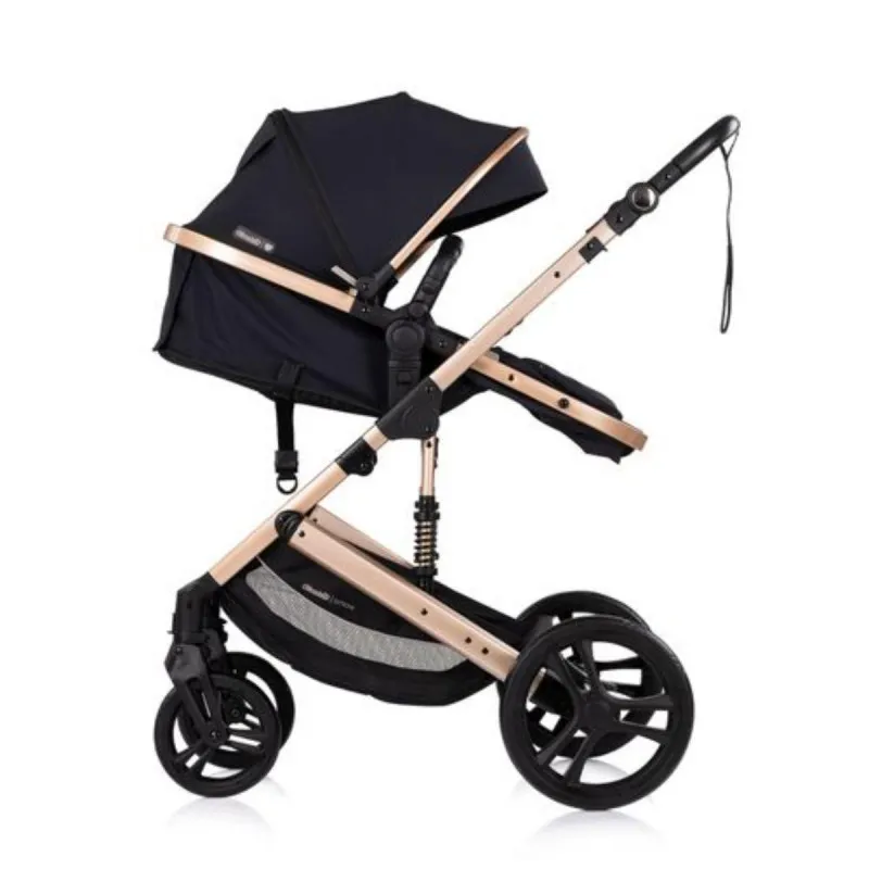 CHIPOLINO KOLICA AMORE NOIR KKAM02601NO I AUTOSJEDALICA AMORE NOIR STKAM02601NO