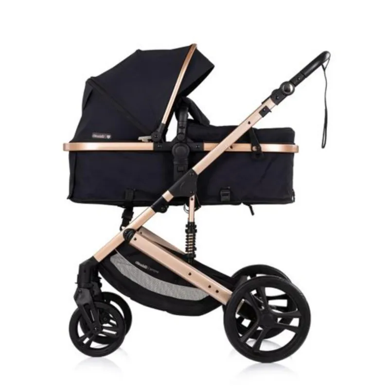 CHIPOLINO KOLICA AMORE NOIR KKAM02601NO I AUTOSJEDALICA AMORE NOIR STKAM02601NO