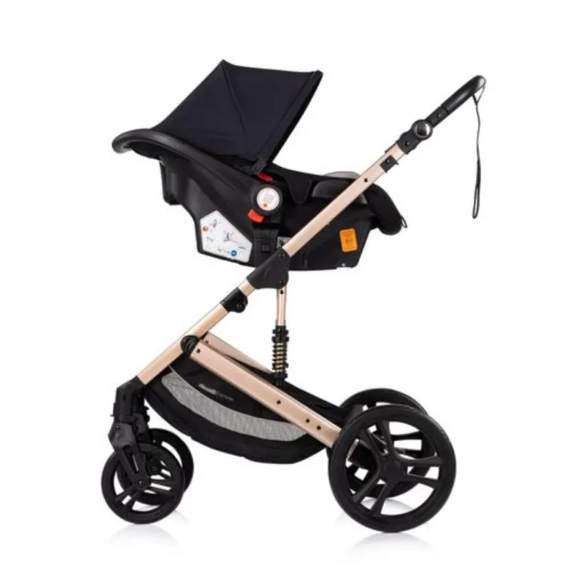 CHIPOLINO KOLICA AMORE NOIR KKAM02601NO I AUTOSJEDALICA AMORE NOIR STKAM02601NO