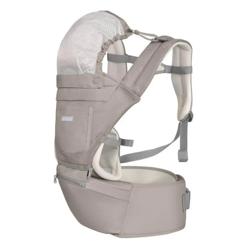 KIKKA BOO NOSILJKA KENGUR CHLOE MESH BEIGE 2024 31108010072
