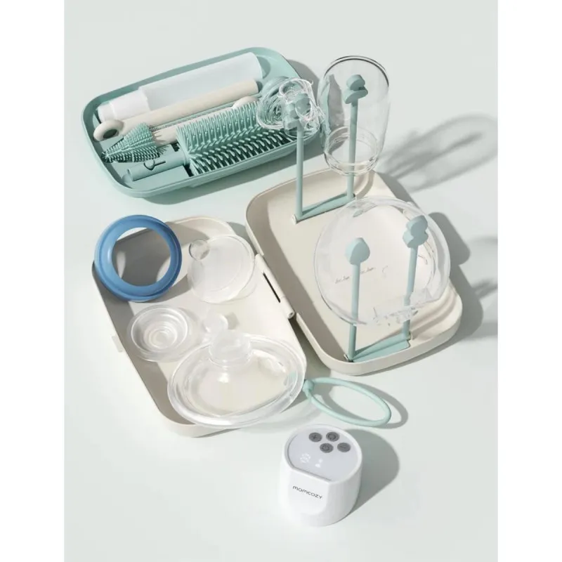 MOMCOZY KOMPLET SET ZA PRANJE I SUSENJE FLASICA 7U1 GREEN LS001-GE012NB-A LS001