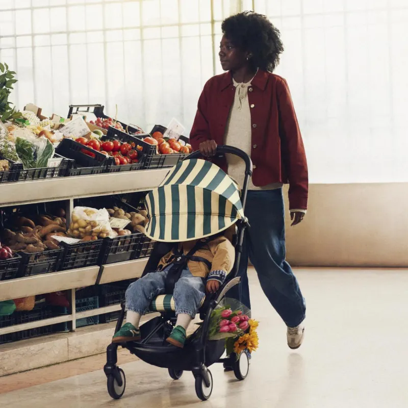 STOKKE YOYO3 SASIJA/KONSTRUKCIJA BLACK 646002 I YOYO3 SPORTSKO SJEDISTE 6+ COLOR PACK RIVIERA MONACO 646416
