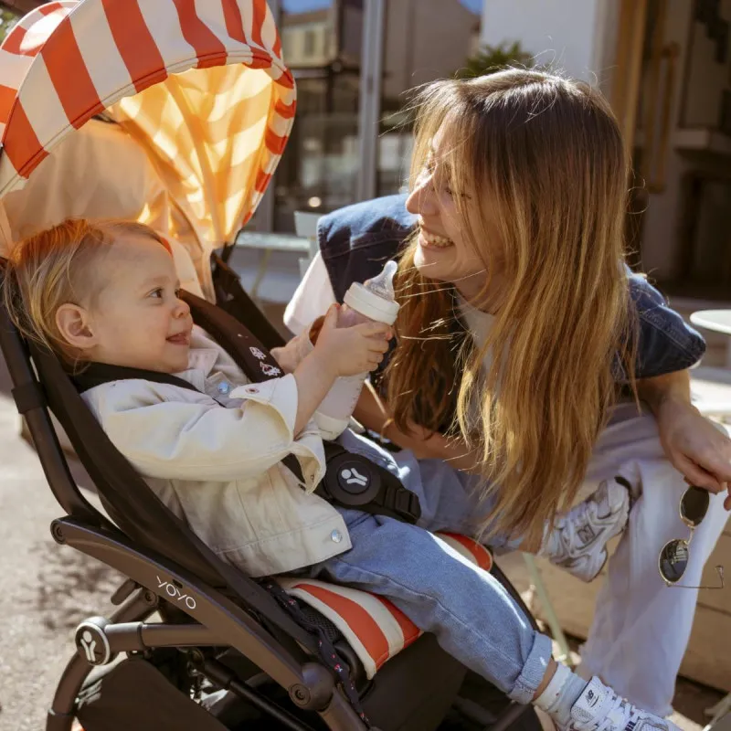 STOKKE YOYO3 SASIJA/KONSTRUKCIJA BLACK 646002 I YOYO3 SPORTSKO SJEDISTE 6+ COLOR PACK RIVIERA CAPRI 646417