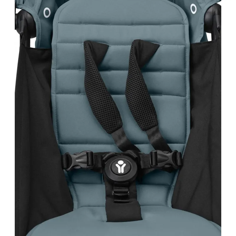 STOKKE YOYO3 SASIJA/KONSTRUKCIJA BLACK 646002 I YOYO3 SPORTSKO SJEDISTE 6+ COLOR PACK AQUA 646409