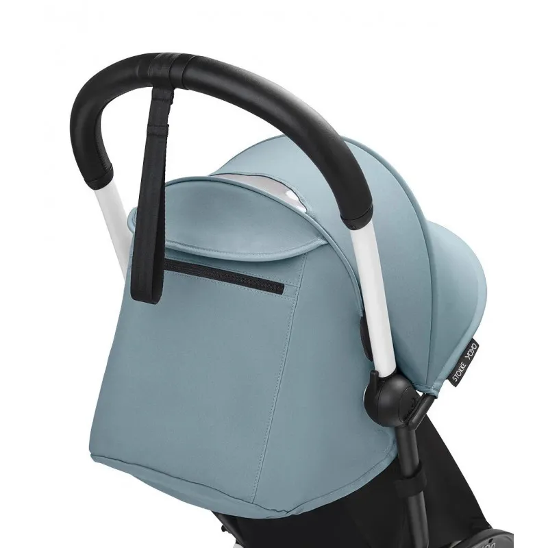 STOKKE YOYO3 SASIJA/KONSTRUKCIJA BLACK 646002 I YOYO3 SPORTSKO SJEDISTE 6+ COLOR PACK AQUA 646409