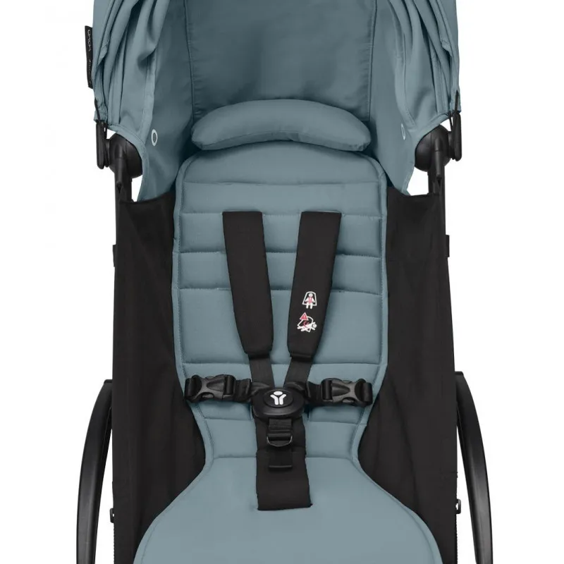 STOKKE YOYO3 SASIJA/KONSTRUKCIJA BLACK 646002 I YOYO3 SPORTSKO SJEDISTE 6+ COLOR PACK AQUA 646409