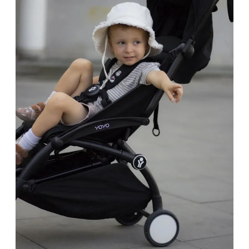 STOKKE YOYO3 SASIJA/KONSTRUKCIJA BLACK 646002 I YOYO3 SPORTSKO SJEDISTE 6+ COLOR PACK BLACK 646403 