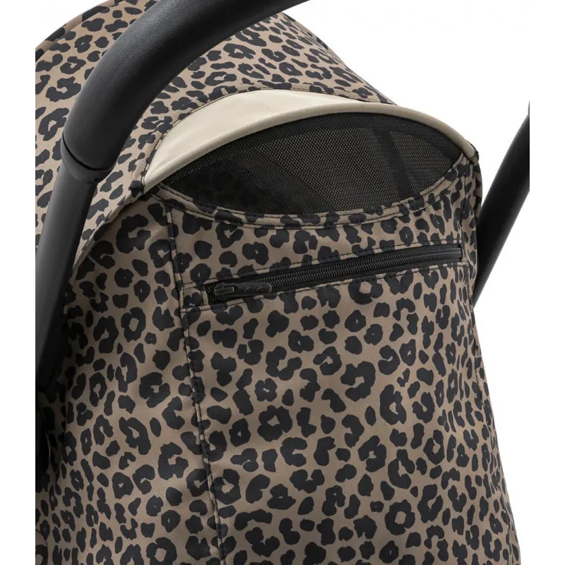 STOKKE YOYO3 SASIJA/KONSTRUKCIJA BLACK 646002 I YOYO3 SPORTSKO SJEDISTE 6+ COLOR PACK LEOPARD 646413 