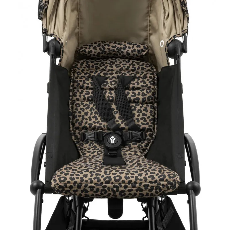 STOKKE YOYO3 SASIJA/KONSTRUKCIJA BLACK 646002 I YOYO3 SPORTSKO SJEDISTE 6+ COLOR PACK LEOPARD 646413 