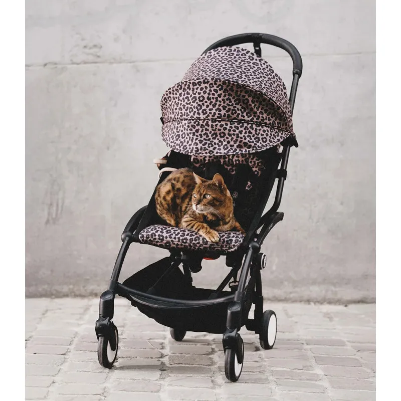 STOKKE YOYO3 SASIJA/KONSTRUKCIJA BLACK 646002 I YOYO3 SPORTSKO SJEDISTE 6+ COLOR PACK LEOPARD 646413 