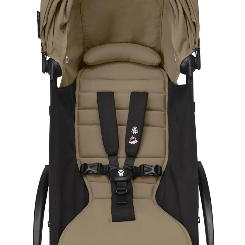 STOKKE YOYO3 SASIJA/KONSTRUKCIJA BLACK 646002 I YOYO3 SPORTSKO SJEDISTE 6+ COLOR PACK TOFFEE WW 646408