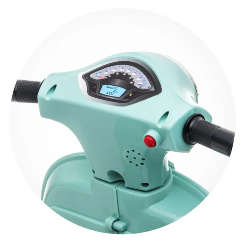 CHIPOLINO EL.MOTOR MINI VESPA TEAL GREEN ELMMVE261TG 