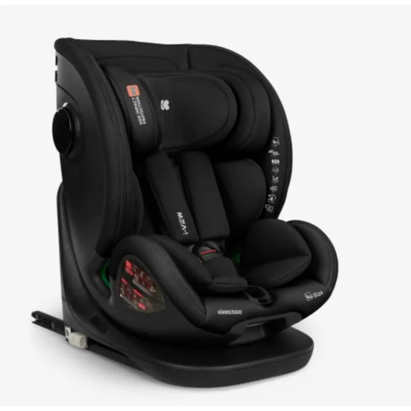 KIKKA BOO AUTOSJEDALICA I-VIEW I-SIZE BLACK 31002100032