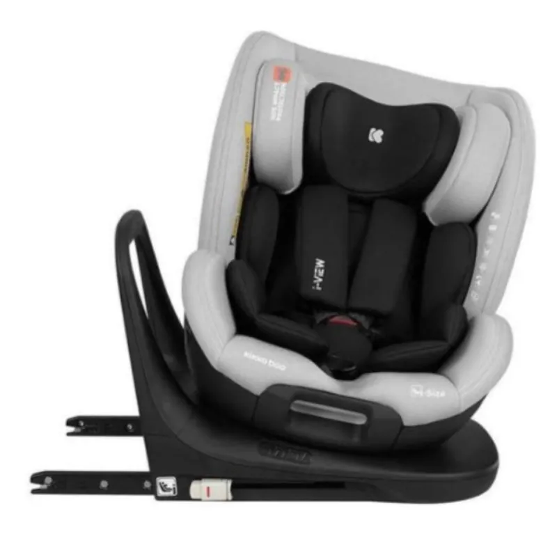 KIKKA BOO AUTOSJEDALICA I-VIEW I-SIZE LIGHT GREY 31002100034