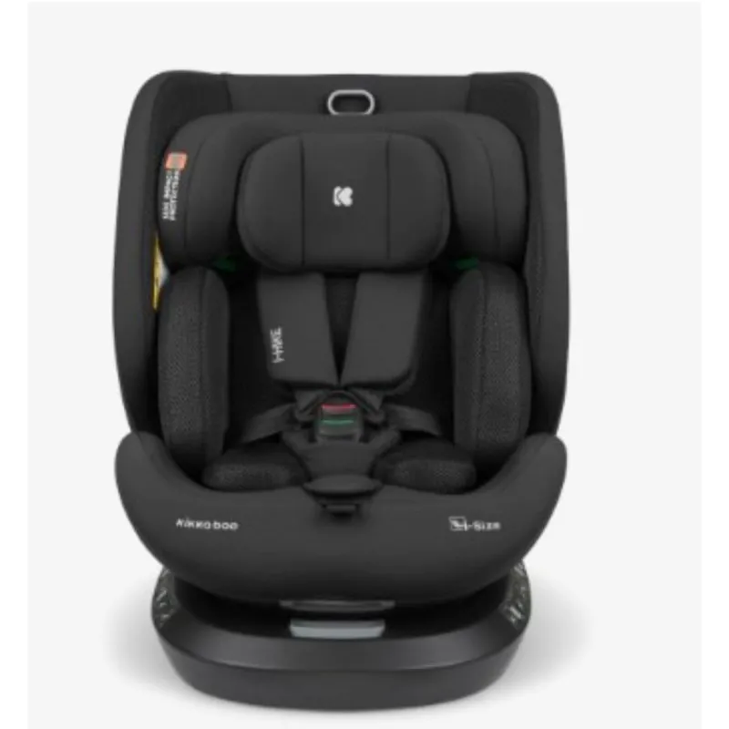 KIKKA BOO AUTOSJEDALICA I-HIKE I-SIZE BLACK 2026 31002100077
