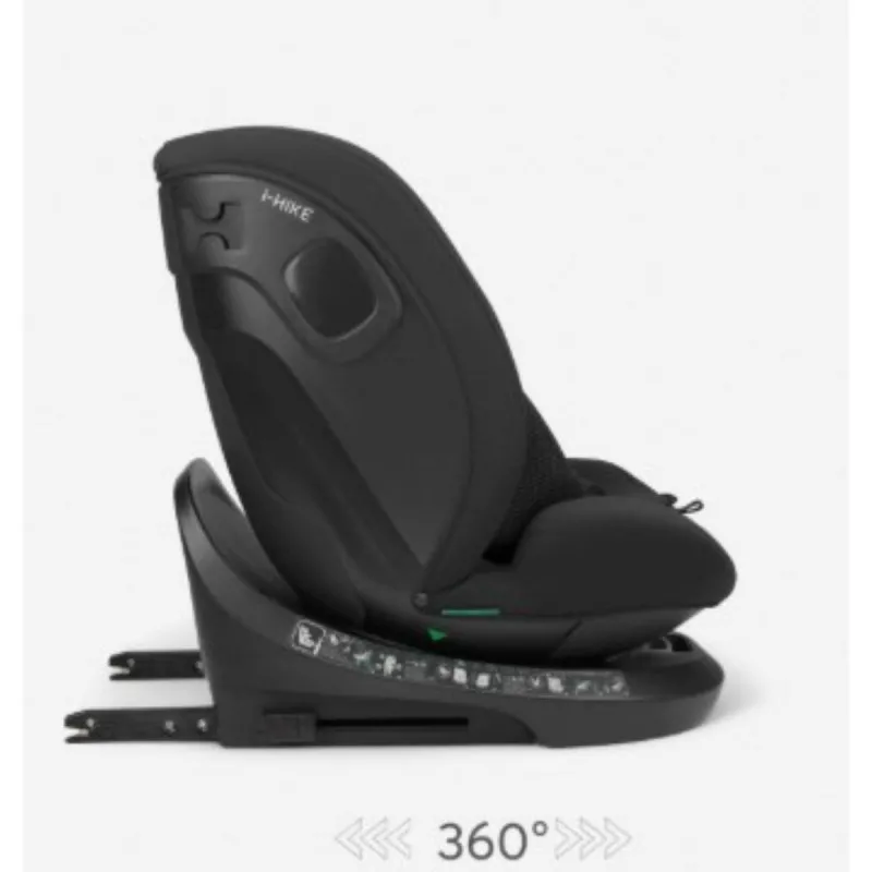 KIKKA BOO AUTOSJEDALICA I-HIKE I-SIZE BLACK 2026 31002100077