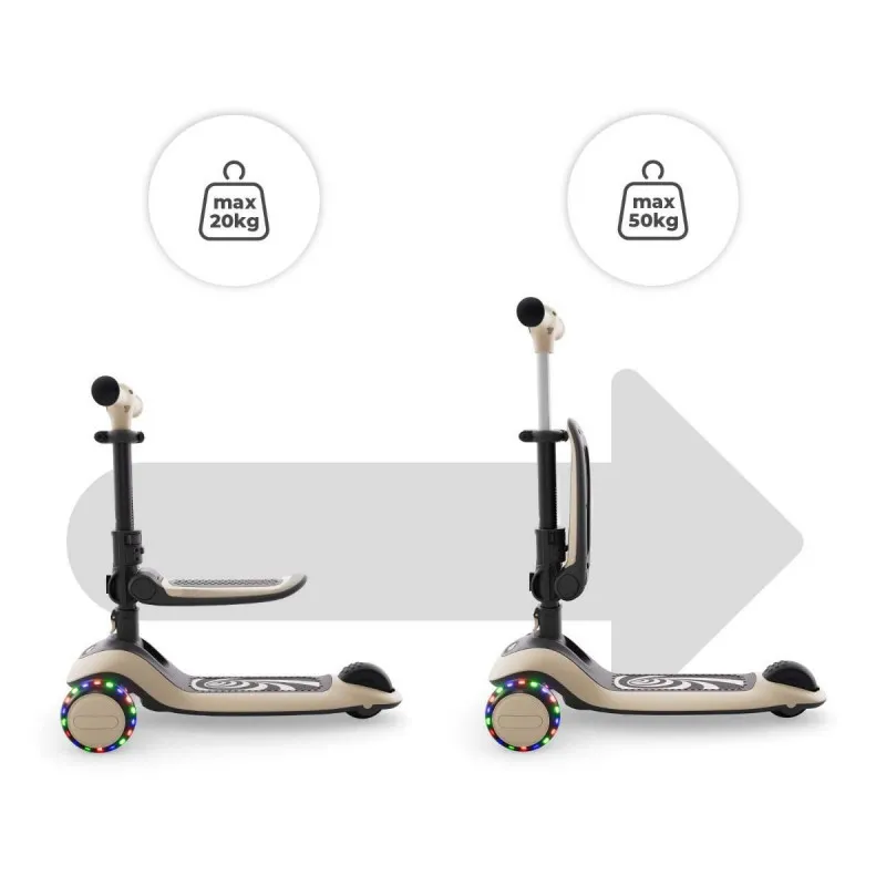 KINDERKRAFT TROTINET 2U1 HALLEY 2 WHITE 54412 