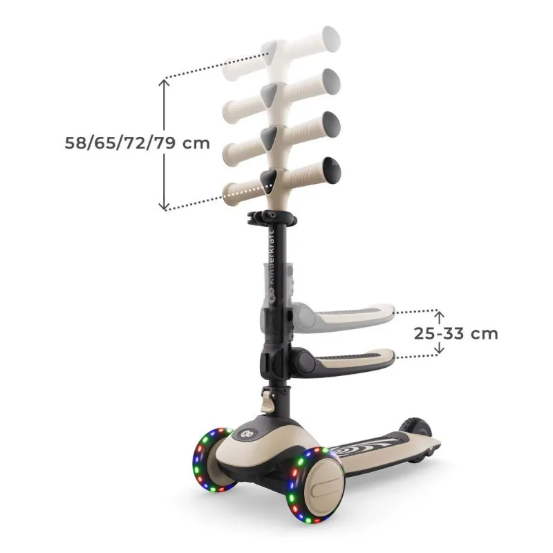KINDERKRAFT TROTINET 2U1 HALLEY 2 WHITE 54412 