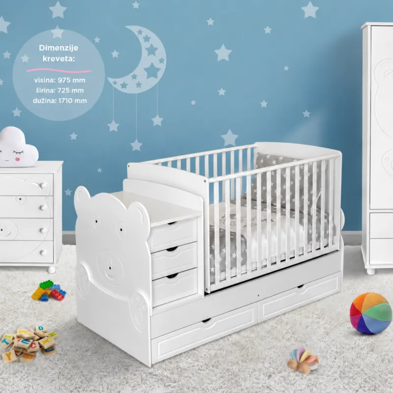 BEBI SNOVI DJ.KREVETAC MEDA 3/1 D.K. 042 0042