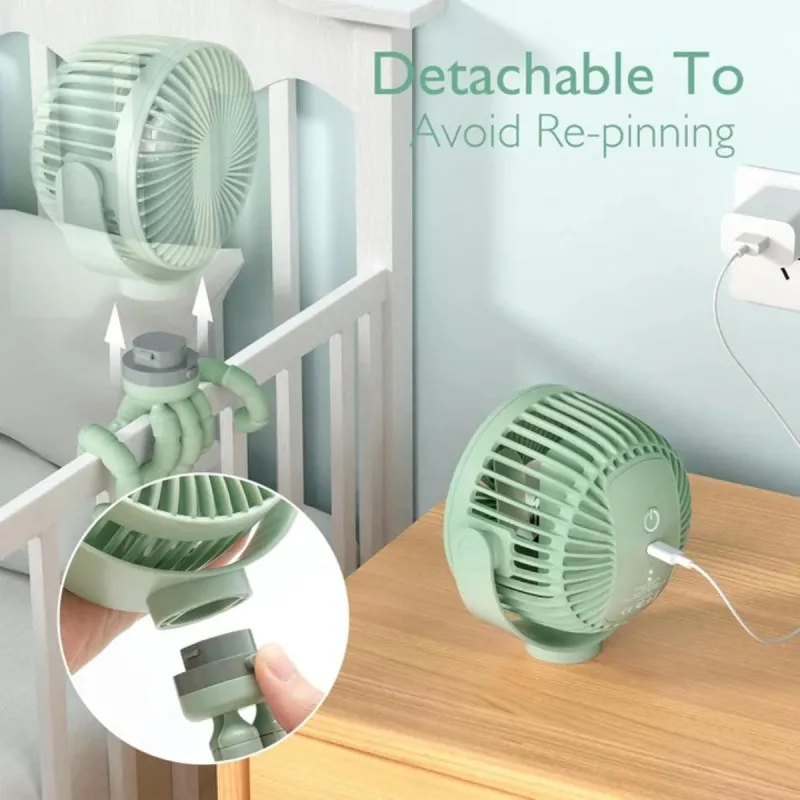 MOMCOZY PRENOSIVI VENTILATOR ZA KOLICA PF001-GE10BA-A PF01 