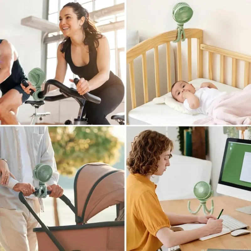 MOMCOZY PRENOSIVI VENTILATOR ZA KOLICA PF001-GE10BA-A PF01 
