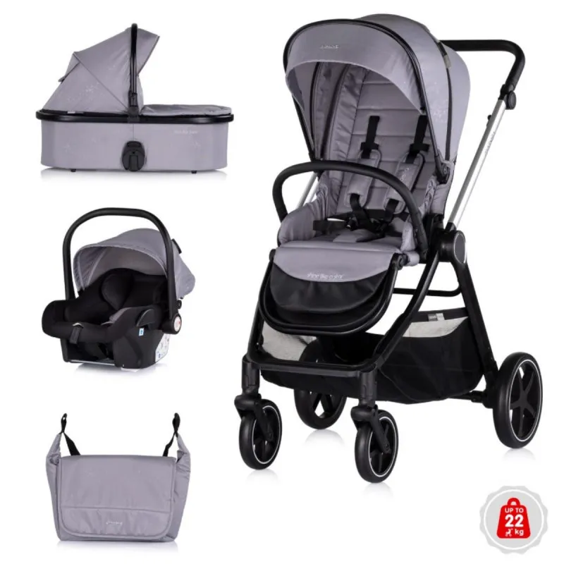 CHIPOLINO KOLICA MARBELLA 3U1 CLOUD GREY KKMRB02502CL