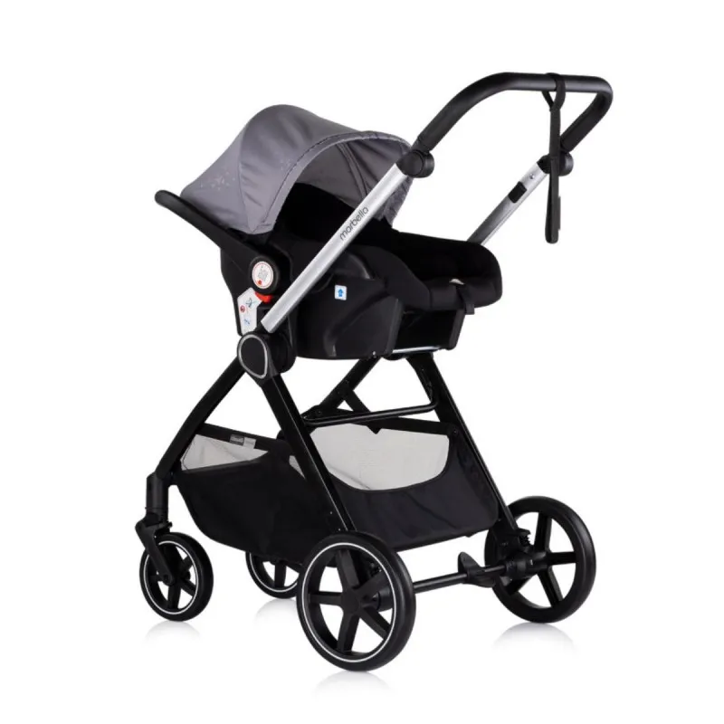 CHIPOLINO KOLICA MARBELLA 3U1 CLOUD GREY KKMRB02502CL