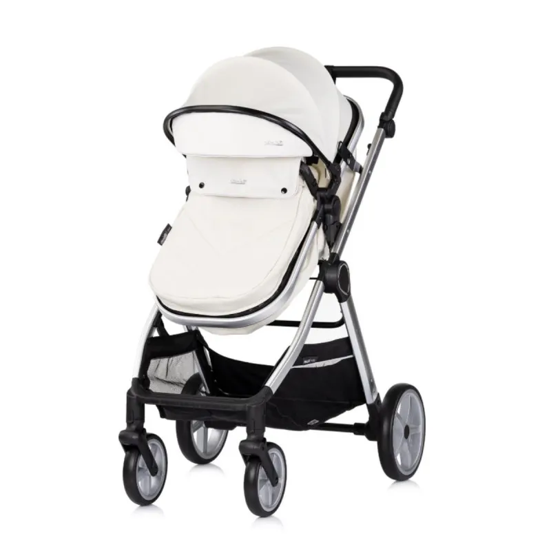 CHIPOLINO KOLICA VISTA 3U1 BISCOTTA KKVS02504BI + BAZA ZA AUTOSJEDALICU AMORE,AURA,VISTA,MARBELLA STKBS0251AA