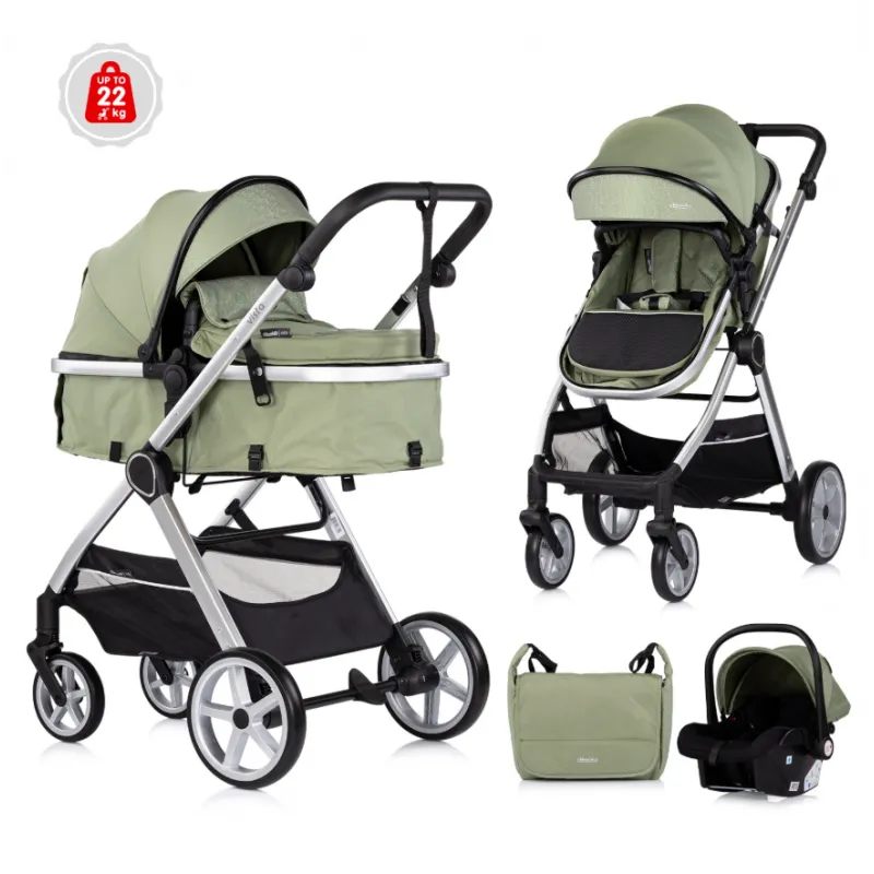 CHIPOLINO KOLICA VISTA 3U1 BASIL