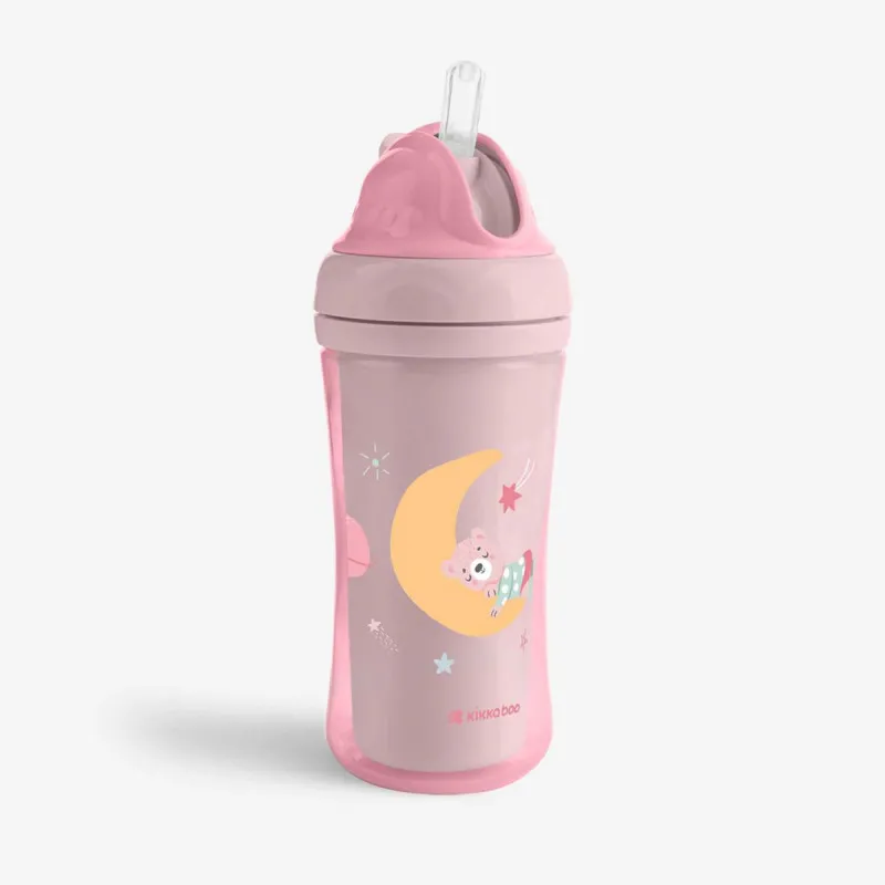 KIKKA BOO CASA SA SLAMKOM 220ML MOONY ME PINK 31302030079
