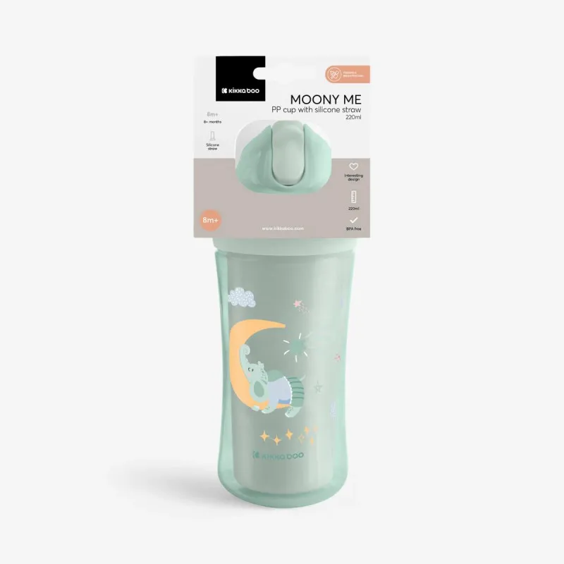 KIKKA BOO CASA SA SLAMKOM 220ML MOONY ME MINT 31302030080