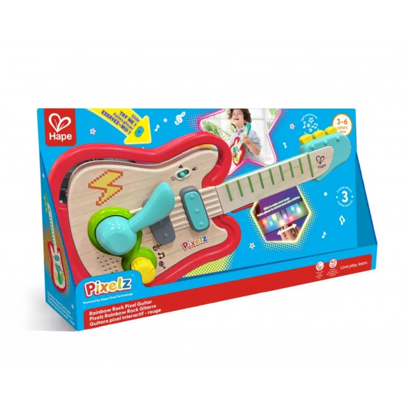 HAPE GITARA RAINBOW ROCK PIXEL H0649