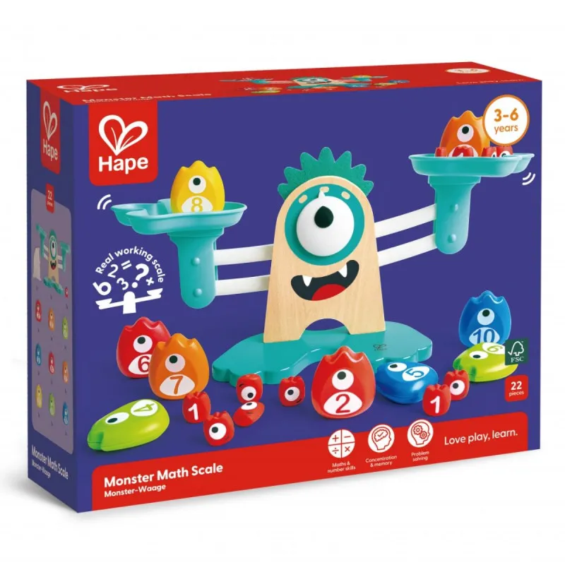 HAPE EDUKATIVNA VAGA MONSTER H0511 