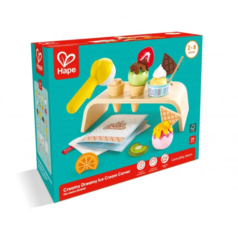 HAPE SET ZA IGRU CREAMY DREAMY ICE CREAM H3217