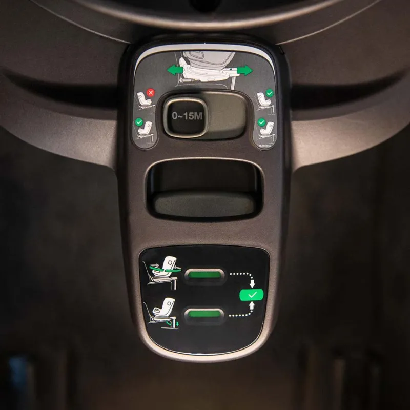 NUNA BAZA IZOFIX CURV ZA MODULARNI SET BLACK 158551-IF20800ACSGL
