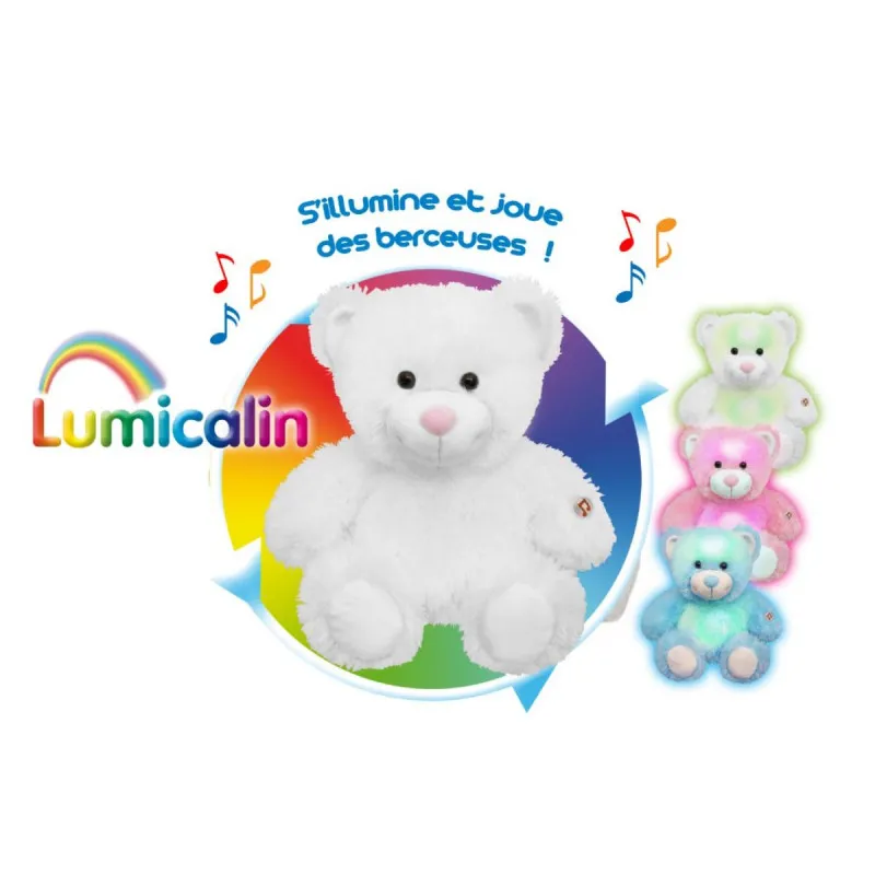 CROCO_TOYS LUMICALIN PLISANA SVJETLECA ZIVOTINJA MEDA 009092 