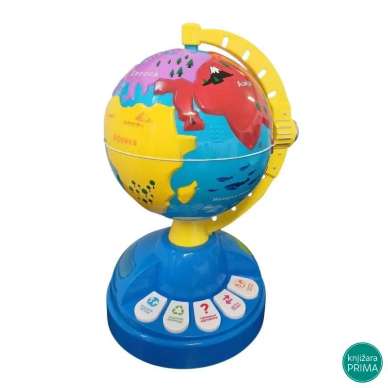 CROCO_TOYS MOJ PRVI EDUKATIVNI EKO GLOBUS SR SA MUZIKOM I SVJETLOM 872571