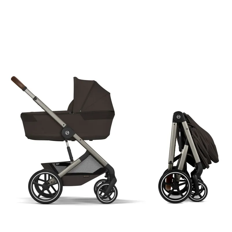 CYBEX KOLICA BALIOS S TPE + SKLOPIVA KORPA CC B CHOCOLATE BROWN 526001701 