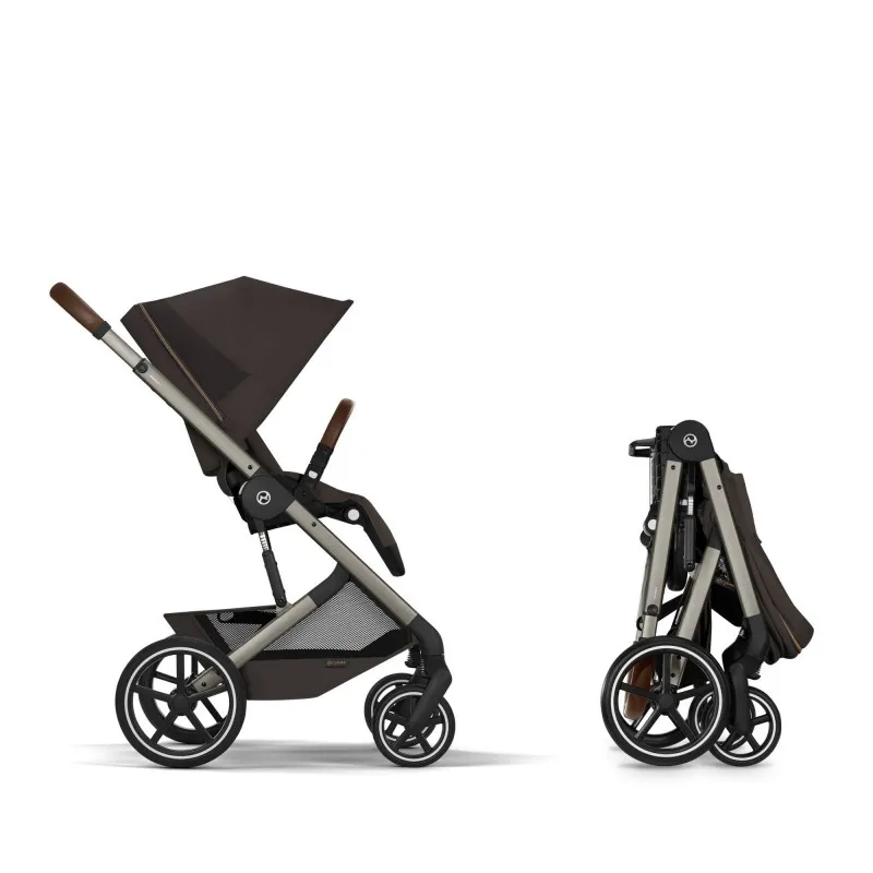 CYBEX KOLICA BALIOS S TPE + SKLOPIVA KORPA CC B CHOCOLATE BROWN 526001701 