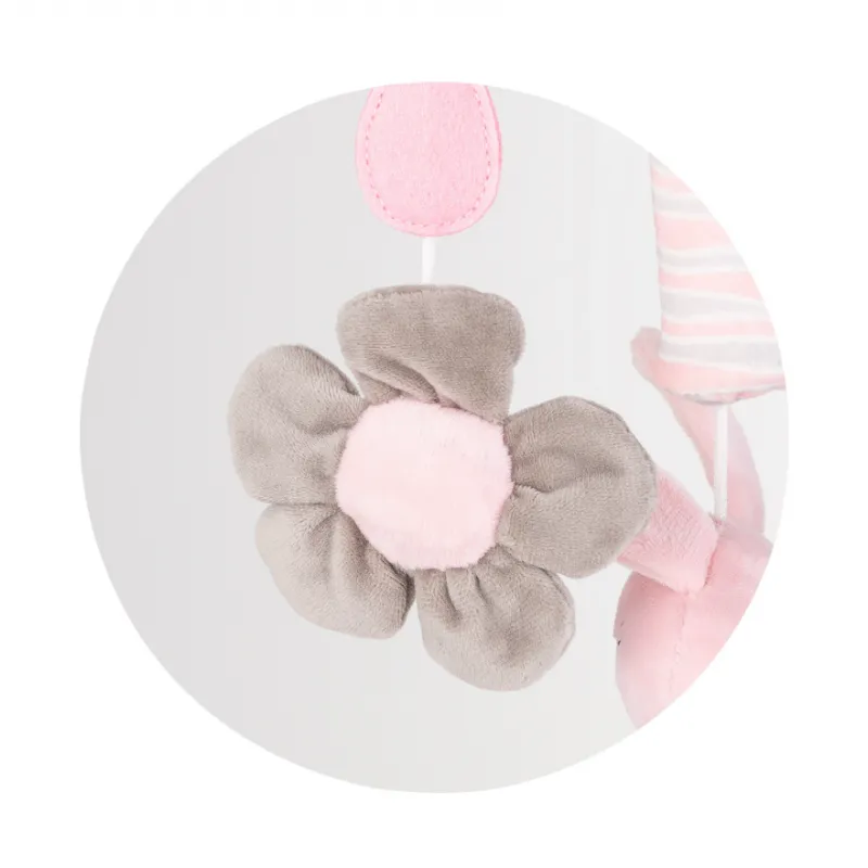 CHIPOLINO VRTULJAK SLEEPING RABBIT PINK MILSL02606SR