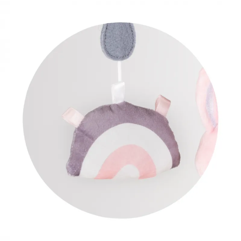 CHIPOLINO VRTULJAK SLEEPING RABBIT PINK MILSL02606SR