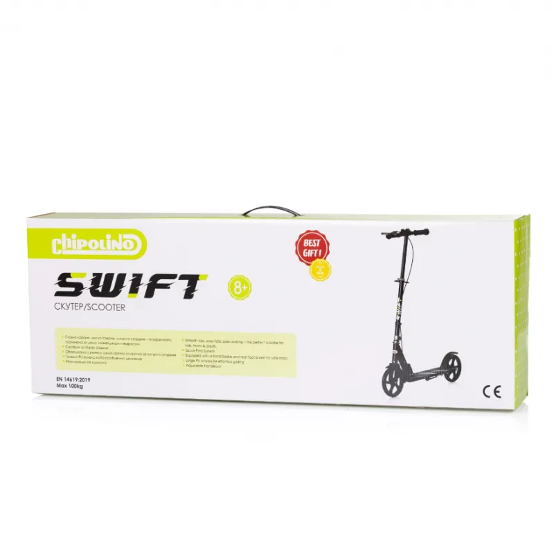 CHIPOLINO TROTINET SWIFT BLACK DSSWI0261BK 