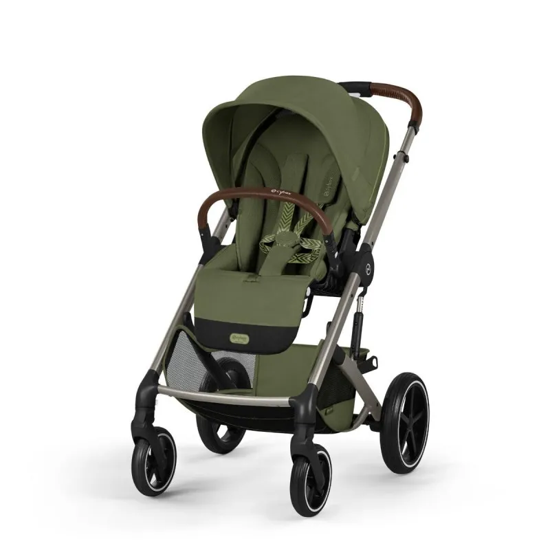 CYBEX KOLICA BALIOS + SKLOPIVA KORPA MOSS GREEN KHAKI I AUTOSJEDALICA CLOUD G3 PLUS ALMOND BEIGE